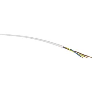 VER H05VV-F 3G1,0 ws Eca Ri100 Krachtoverbrenging H05VV-F 3 G 1 mm² Wit 100 m