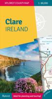 Wegenkaart - landkaart - Fietskaart Clare (Ierland) | Xploreit Maps
