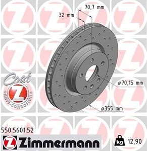 Remschijf SPORT REMSCHIJF COAT Z 550560152