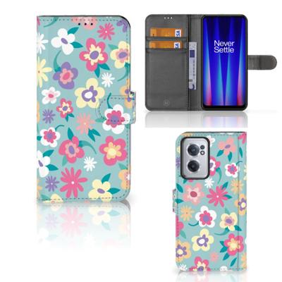 OnePlus Nord CE 2 Hoesje Flower Power OnePlus Nord CE 2 Hoesje Flower Power