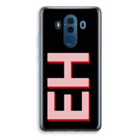 Monogram: Huawei Mate 10 Pro Transparant Hoesje