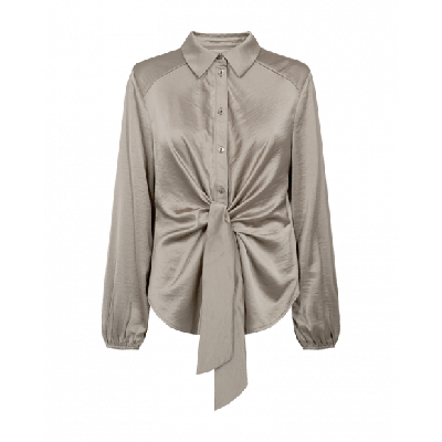 FreeQuent - Bruin | Dames | Blouse | Bruin | L | regular | Kamst mode