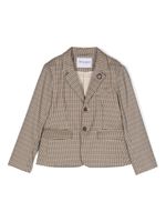 TRUSSARDI JUNIOR blazer Rena droit à carreaux - Tons neutres - thumbnail