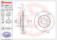 Brembo Remschijven 09.5509.11 - thumbnail