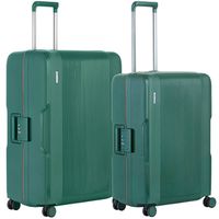 CarryOn Protector Luxe Kofferset - TSA Trolleyset M+L formaat - Kliksloten - Groen - thumbnail