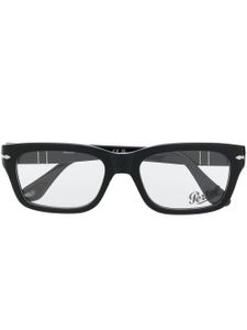 Persol lunettes de vue à plaque logo - Noir