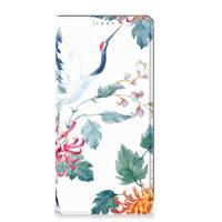 OPPO A57 | A57s | A77 4G | Hoesje maken | Bird Flowers