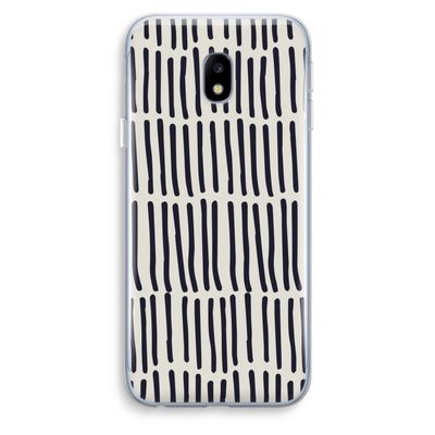 Moroccan stripes: Samsung Galaxy J3 (2017) Transparant Hoesje