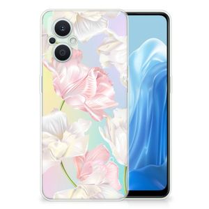 OPPO Reno8 Lite TPU Case Lovely Flowers