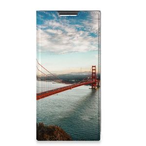 Samsung Galaxy S22 Ultra Book Cover Golden Gate Bridge