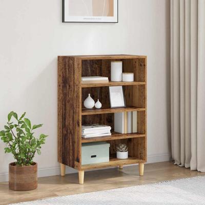 Dressoir met plank Oud hout 57 x 35 x 90 cm Bewerkt hout