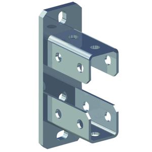 Fischer 504358 bevestigingsframe voor loodgieterswerk Zadelflens