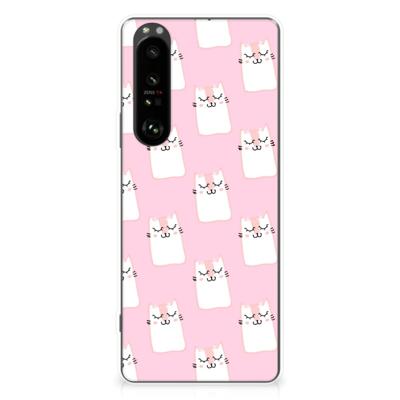 Sony Xperia 1 III | TPU Hoesje | Sleeping Cats