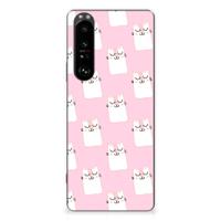 Sony Xperia 1 III | TPU Hoesje | Sleeping Cats