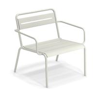 EMU Star loungestoel matt white