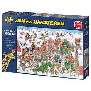 Jan van Haasteren Legpuzzel Santa's Village, 5000st.