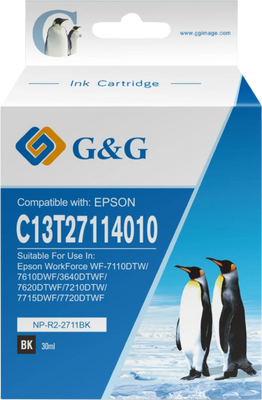 G&G 27XL Cartridge Zwart