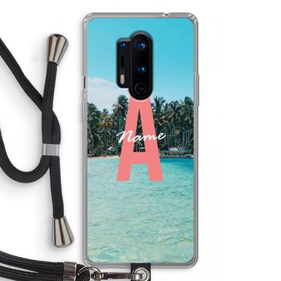Pacific Dream: OnePlus 8 Pro Transparant Hoesje met koord