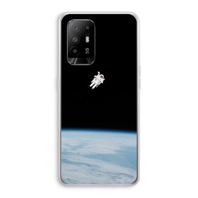 Alone in Space: Oppo A95 5G Transparant Hoesje