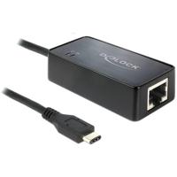 Delock USB 2.0 Adapter [1x USB-A-stekker - 1x RJ45-bus] 62642