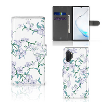 Samsung Galaxy Note 10 Plus Uniek Hoesje Blossom White - thumbnail
