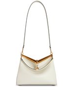 ETRO large Vela leather shoulder bag - Blanc