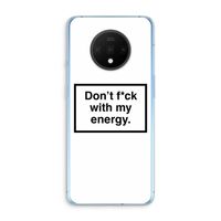 My energy: OnePlus 7T Transparant Hoesje