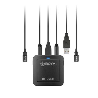 Boya BY-DM20 Dual Channel Recording kit