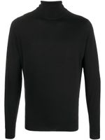 John Smedley pull à col roulé - Noir