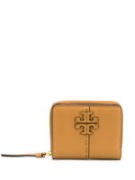 Tory Burch portefeuille à applique logo - Marron