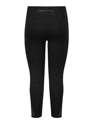 Only Play Curvy Plus Size 7/8 sportlegging ONPMASAR zwart