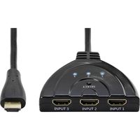Basetech HM-SW301KT 3 poorten HDMI-switch UHD 4K @ 60 Hz - thumbnail
