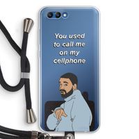 Hotline bling: Honor 10 Transparant Hoesje met koord