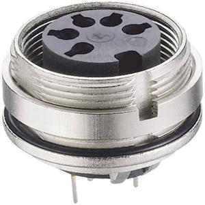 Lumberg 0307 05-1 DIN-connector Bus, inbouw verticaal Aantal polen: 5 Zilver 1 stuk(s)