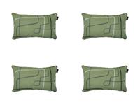 Sierkussen ca. 30x50 cm Met paspel Joah sage (4 stuks) Madison - Madison