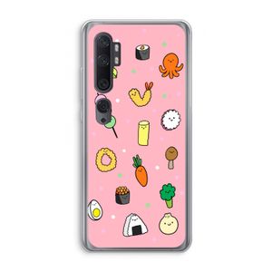 Happy bento friends: Xiaomi Mi Note 10 Pro Transparant Hoesje