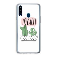 I love cacti: Samsung Galaxy A20s Transparant Hoesje
