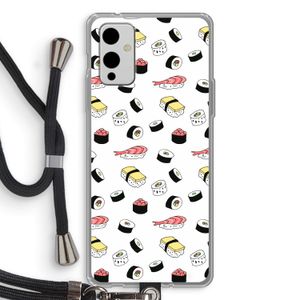 Sushi time: OnePlus 9 Transparant Hoesje met koord