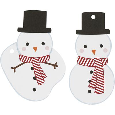 Creativ Company Cadeaulabels, afm 11,8x6 cm, 350 gr, 10 stuk/ 1 doos