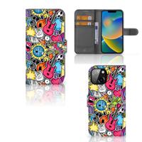 Apple iPhone 14 | Wallet Case | met Pasjes | Punk Rock