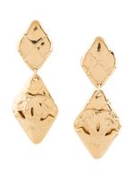 CHANEL Pre-Owned boucles d'oreilles pendantes à logo CC (années 1994)