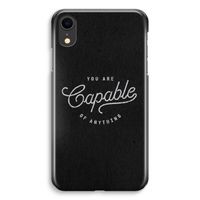Capable: iPhone XR Volledig Geprint Hoesje