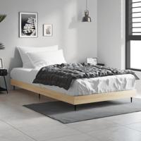 Bedframe zonder matras hout sonoma eikenkleurig 100x200 cm