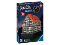 Ravensburger 3D puzzel night edition (Huis)