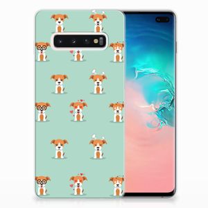 Samsung Galaxy S10 Plus TPU Hoesje Pups