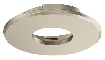 LED afdekring vernikkeld mat rond voor LED inbouwspot 2090 of 3090