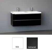 Badkamermeubelset Sanilux Senza Keramiek 120x47x50 cm Antraciet (0 of 2 kraangaten)