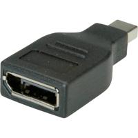 Roline 12.03.3130 Adapter [1x Mini-DisplayPort stekker - 1x DisplayPort bus] Zwart