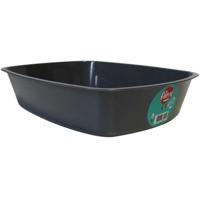 AIME kattenbak zonder rand - afgeronde randen - 43 x 31 x 10 cm - voor cat