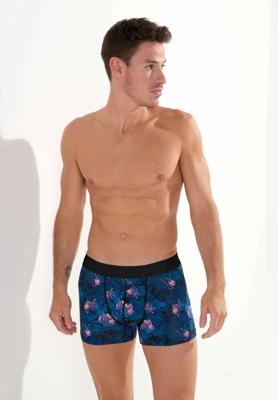HOM - Boxer Briefs HO1 - Funky Styles - navy, Maat:L
